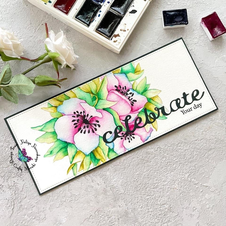 Crafty Meraki Elegance Stamp set - Crafty Meraki