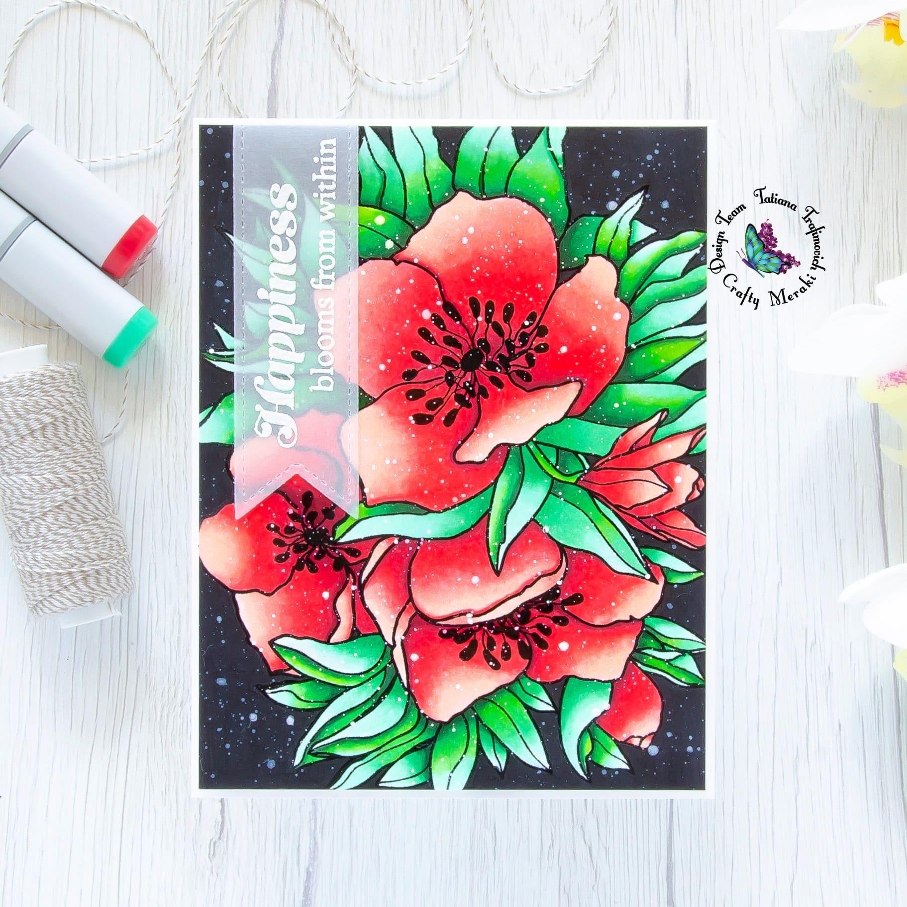 Crafty Meraki Elegance Stamp set - Crafty Meraki