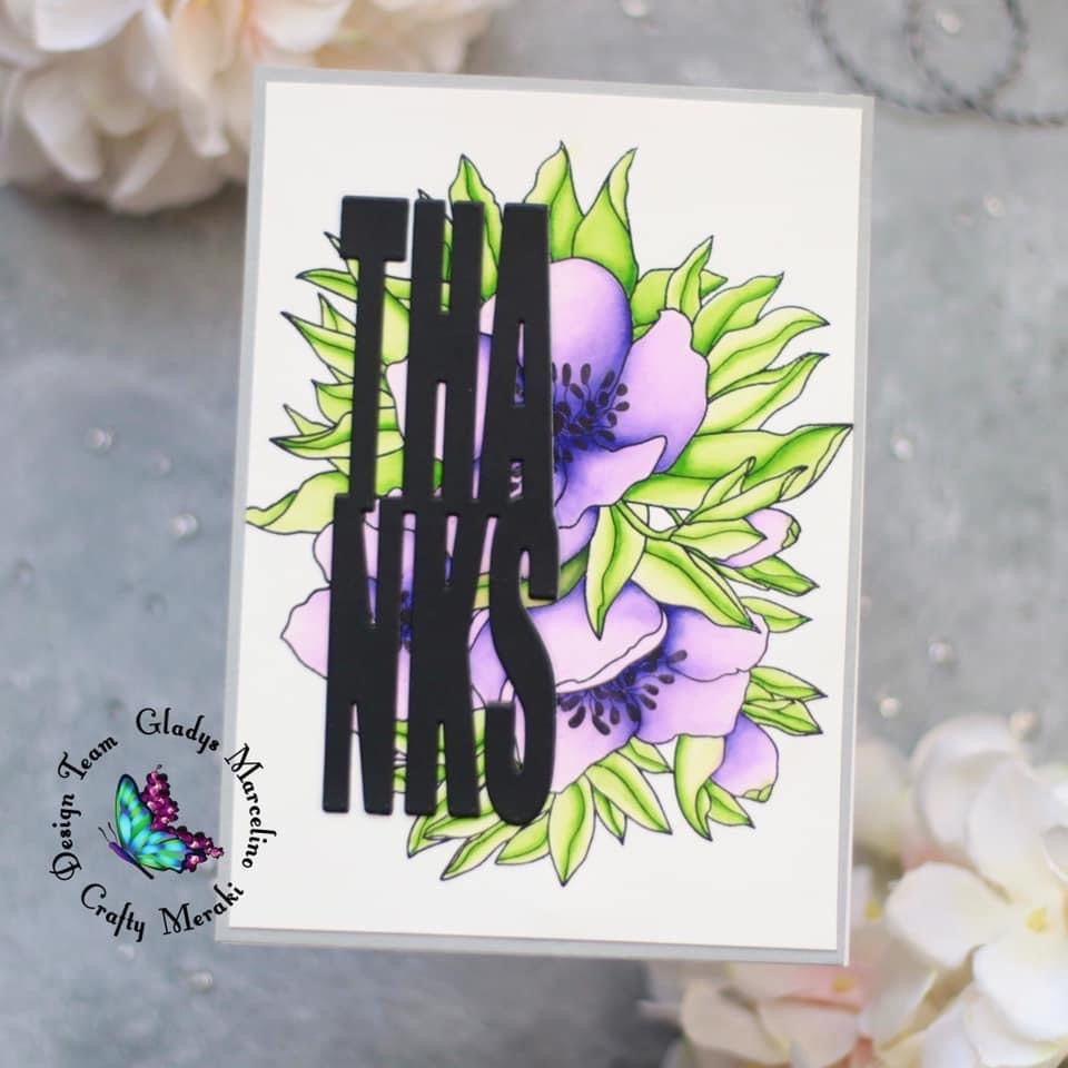 Crafty Meraki Elegance Stamp set - Crafty Meraki