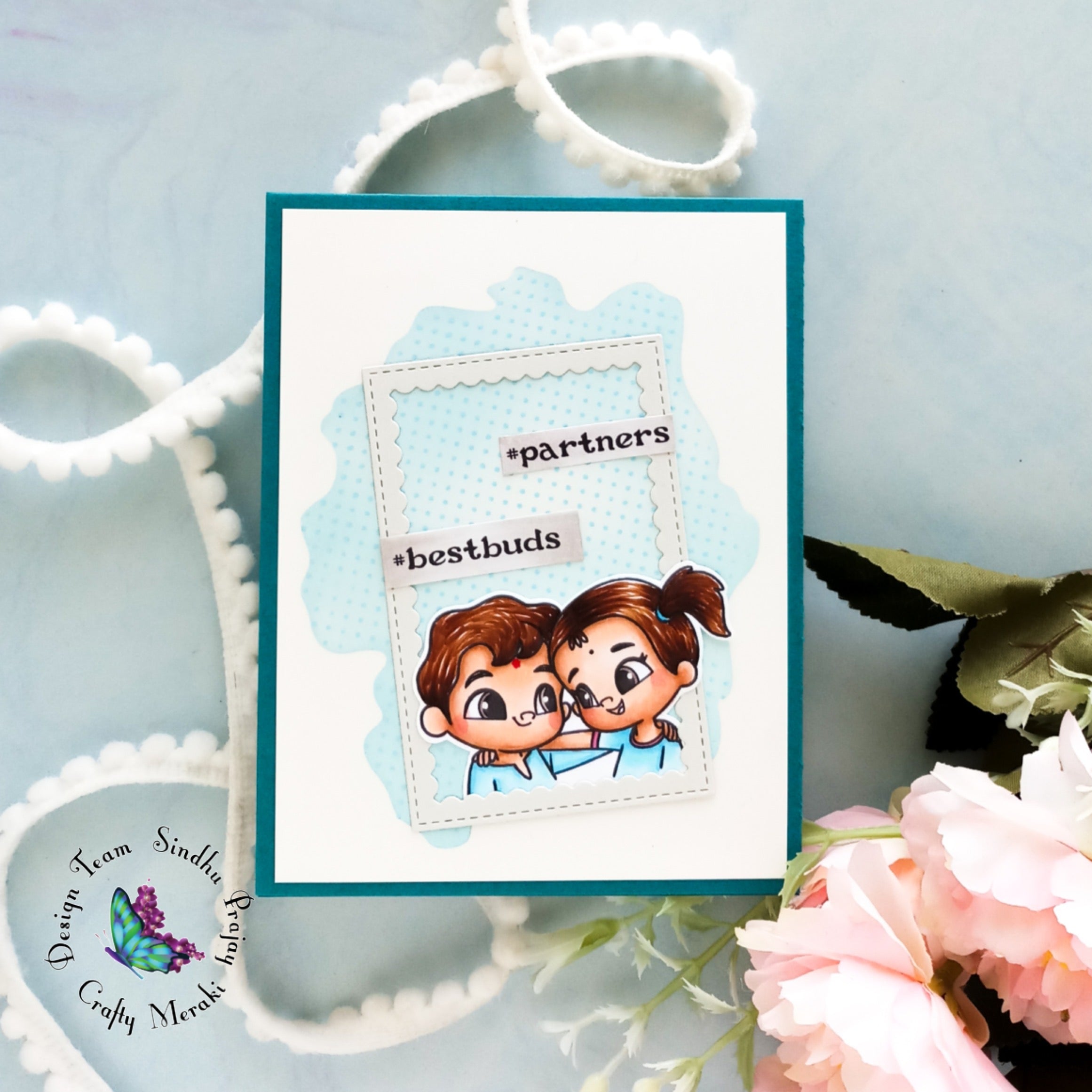 Crafty Meraki Happy Rakhi stamp set - Crafty Meraki