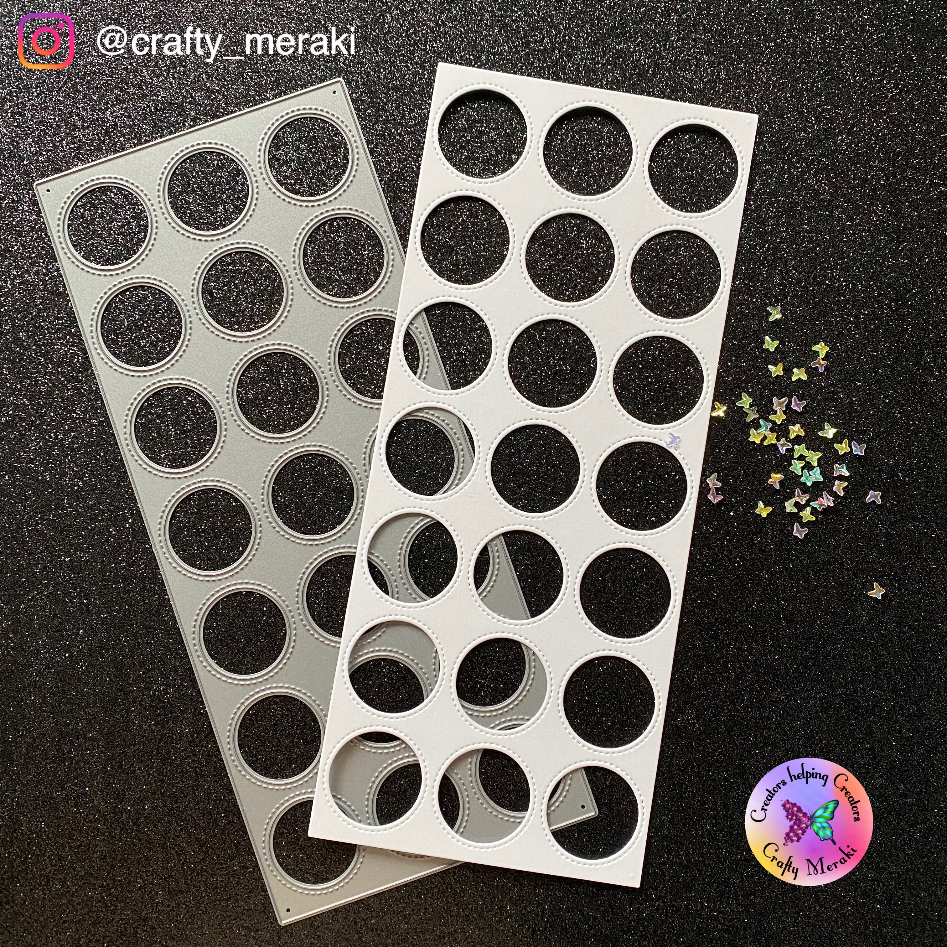 Crafty Meraki Round The Block Slimline die - Crafty Meraki