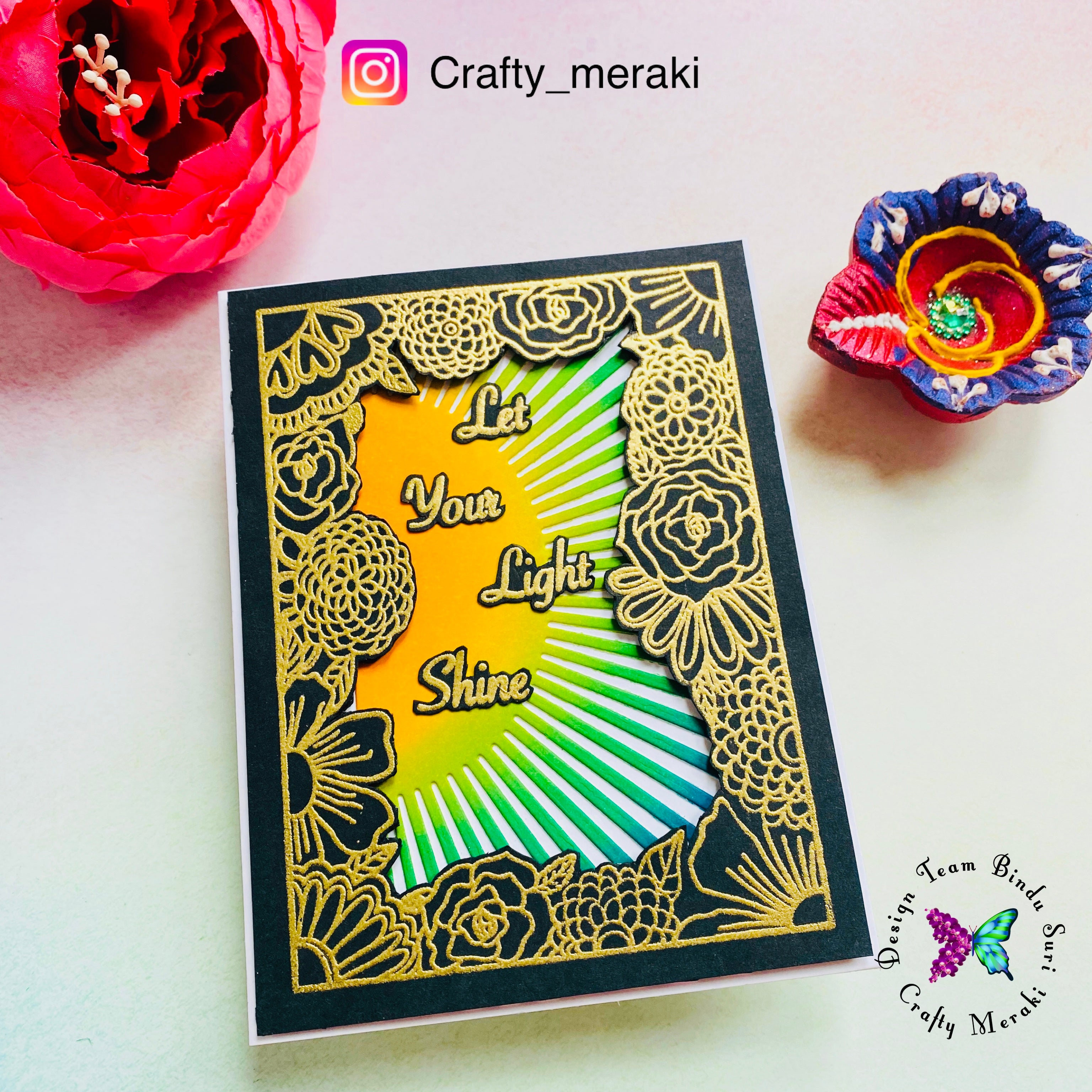 Crafty Meraki You are my Sunshine Slimline die - Crafty Meraki