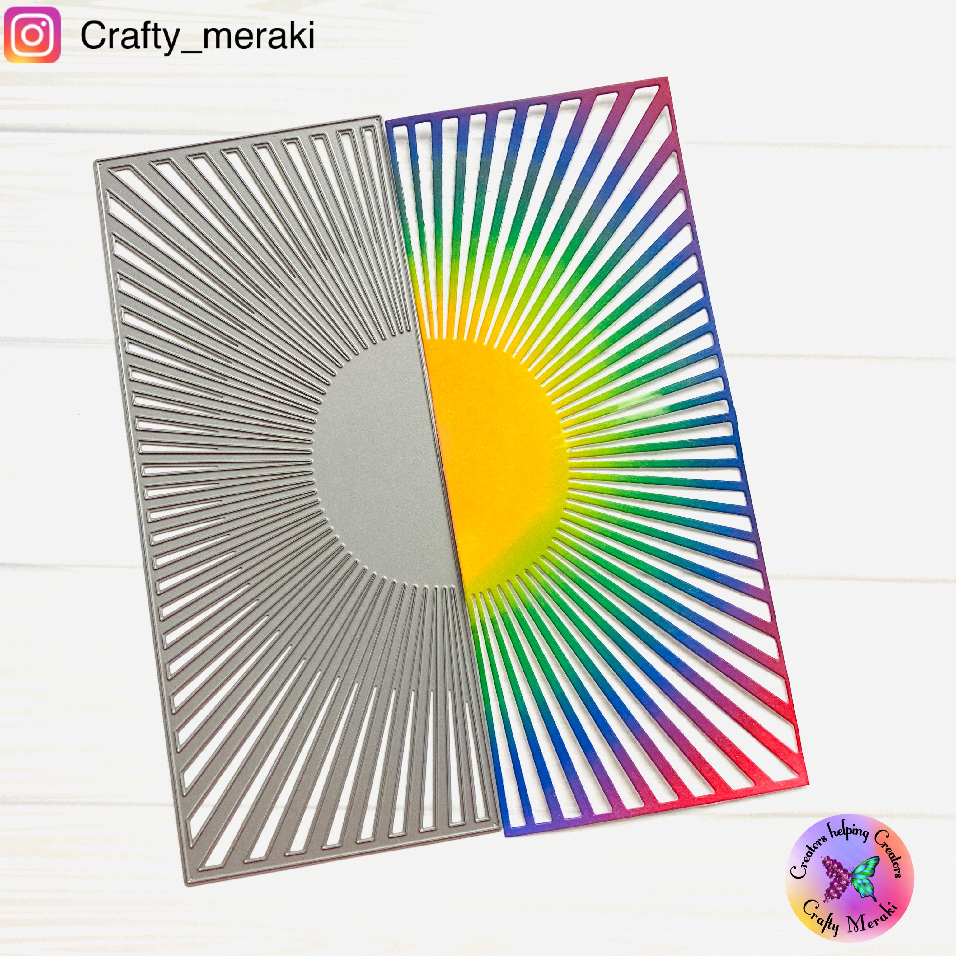 Crafty Meraki You are my Sunshine Slimline die - Crafty Meraki