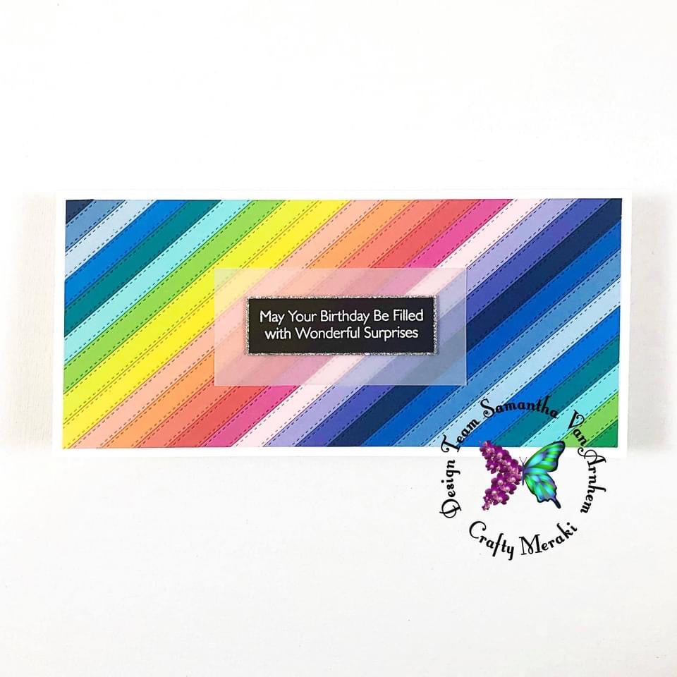 Crafty Meraki Frame-Worthy Slimline die - Crafty Meraki