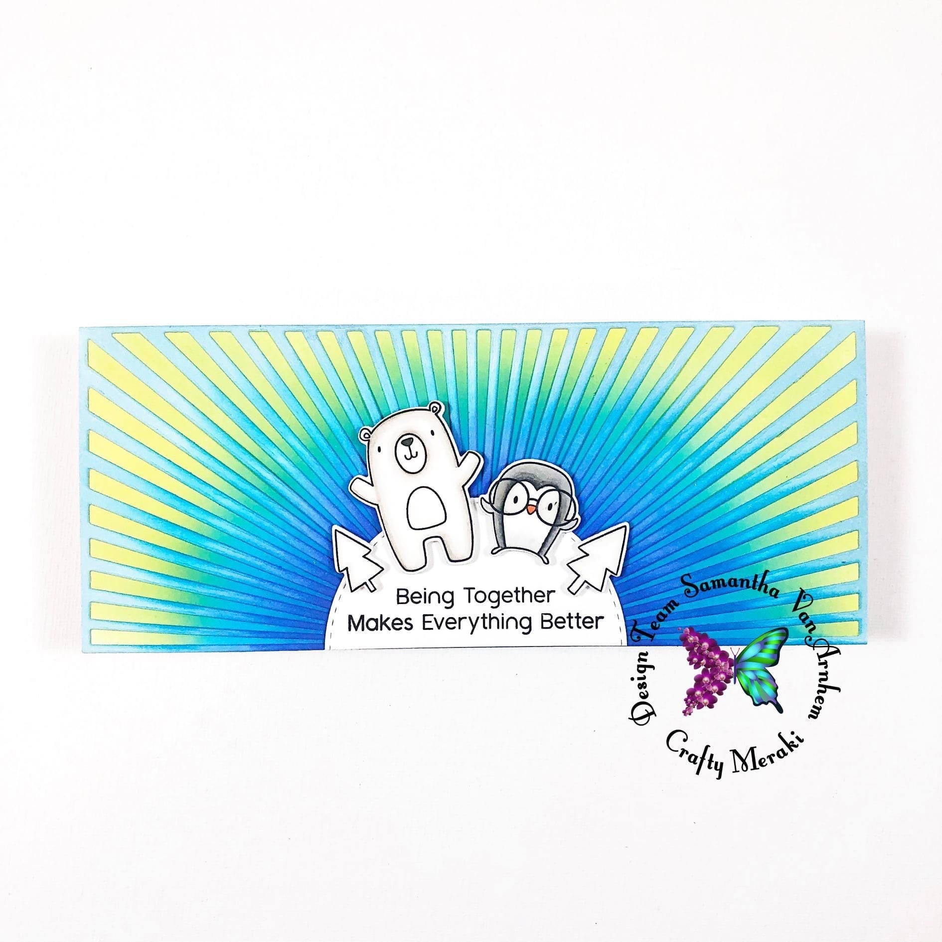 Crafty Meraki You are my Sunshine Slimline die - Crafty Meraki