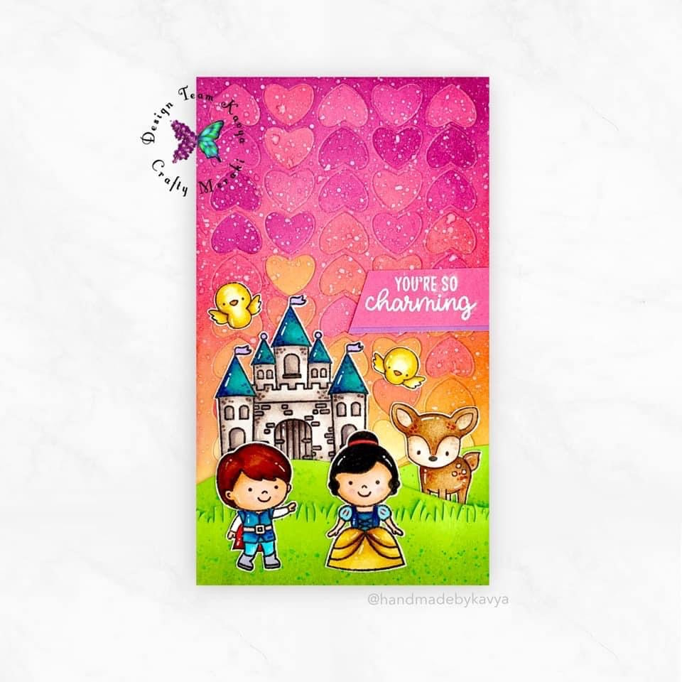 Crafty Meraki Whole-Heartedly Slimline die - Crafty Meraki
