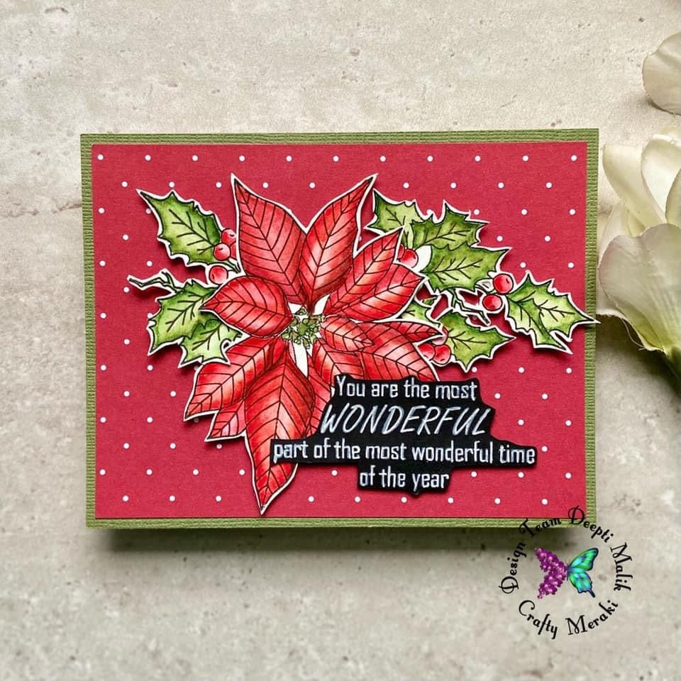 Crafty Meraki Christmas Miracle Clear stamp set - Crafty Meraki