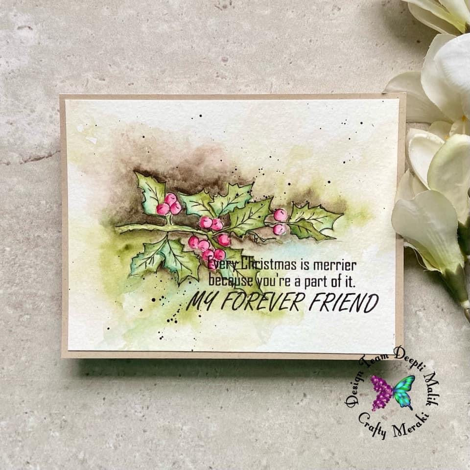 Crafty Meraki Christmas Miracle Clear stamp set - Crafty Meraki