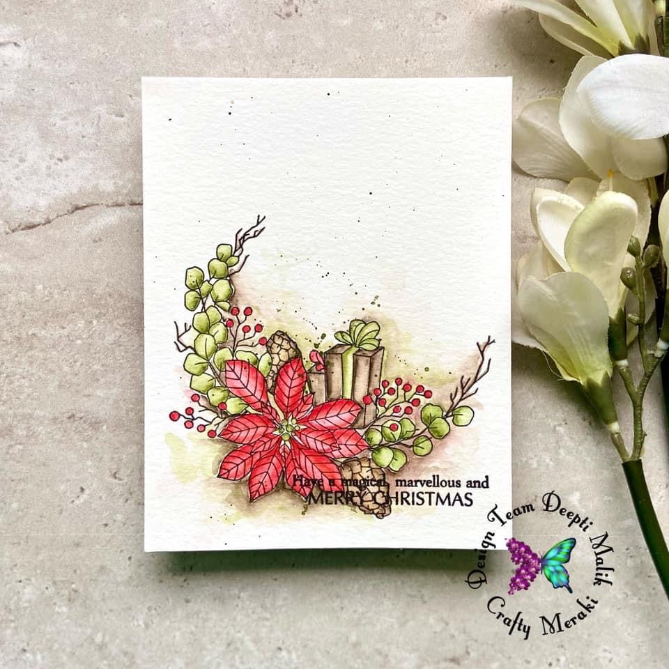 Crafty Meraki Magical Christmas Clear stamp set - Crafty Meraki