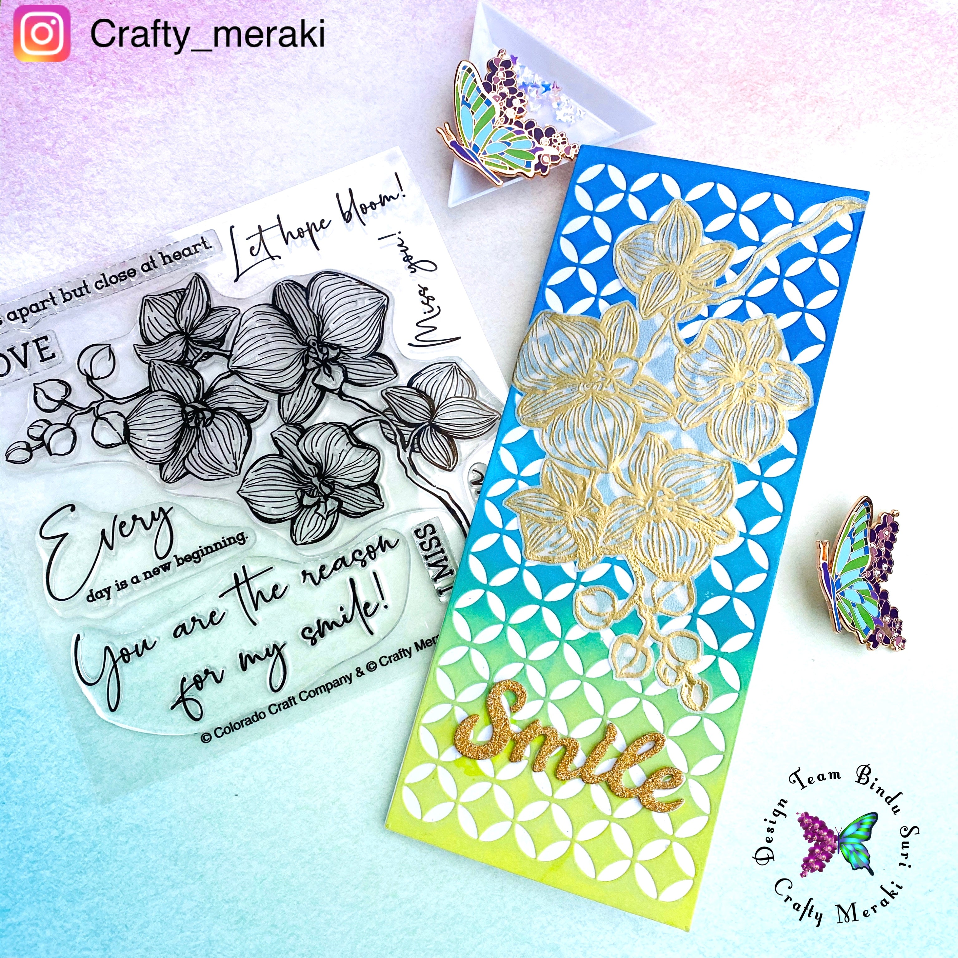 Crafty Meraki Craft-A-Round Slimline die - Crafty Meraki
