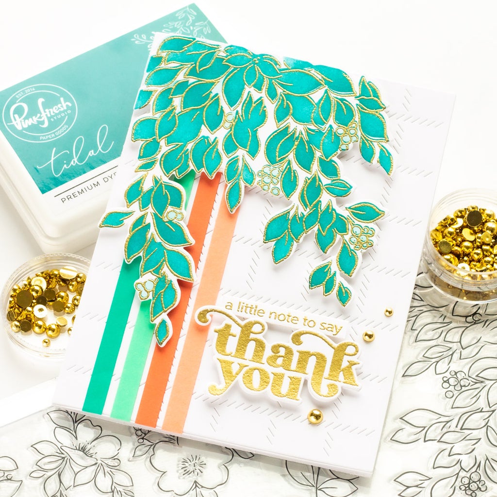 Pink Fresh Studio in the Meadow Layering Stencils - Crafty Meraki