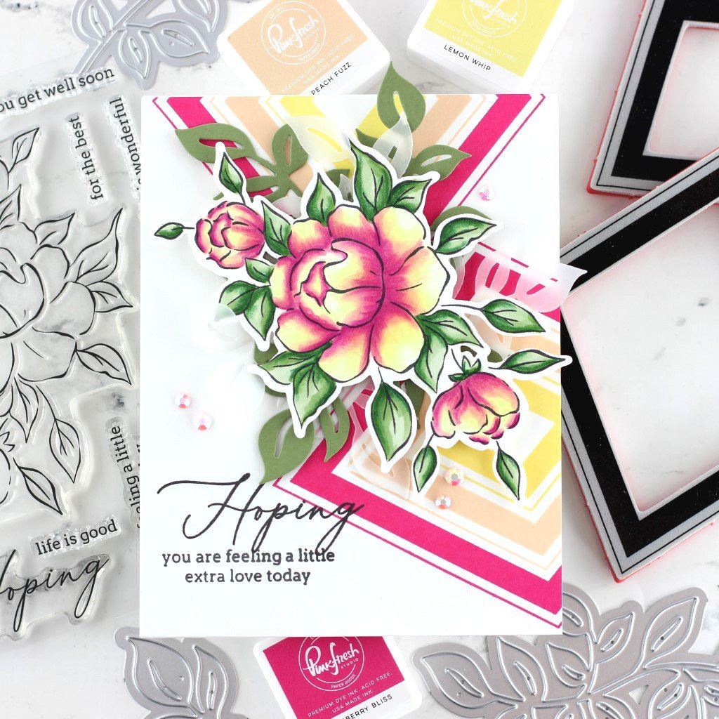 Pinkfresh Studio Choose hope die - Crafty Meraki