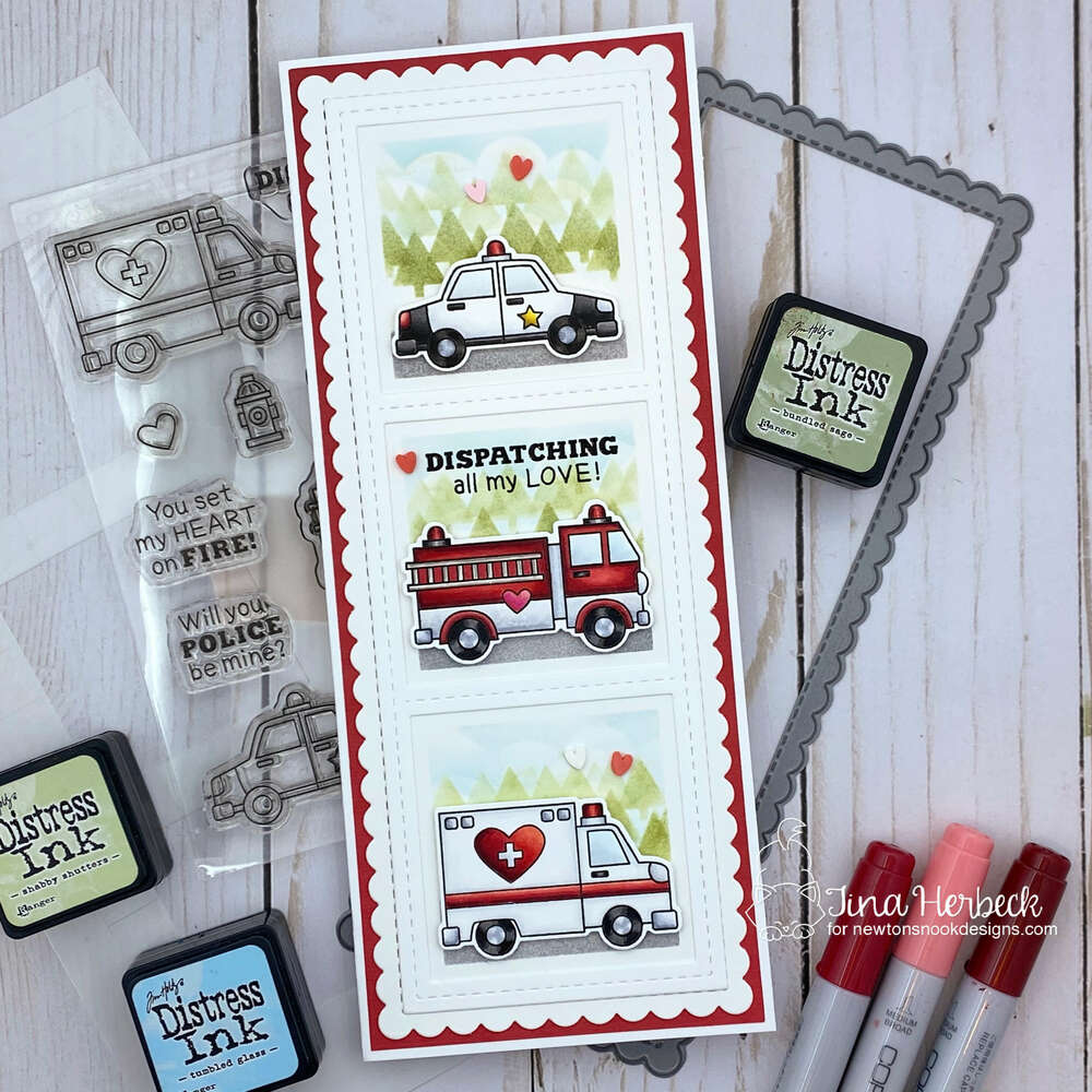 Newton's Nook Love Emergency Stamp Set - Crafty Meraki