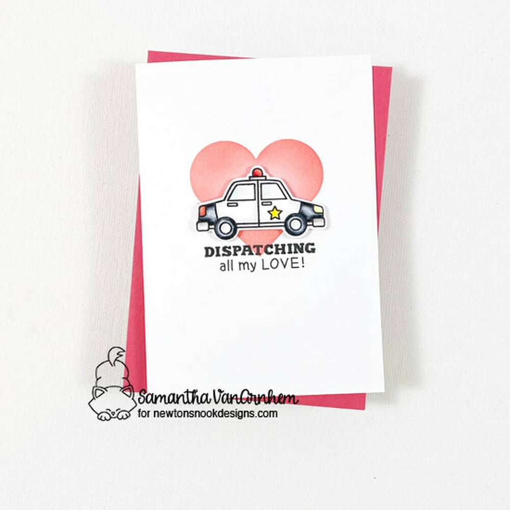 Newton's Nook Love Emergency Stamp Set - Crafty Meraki
