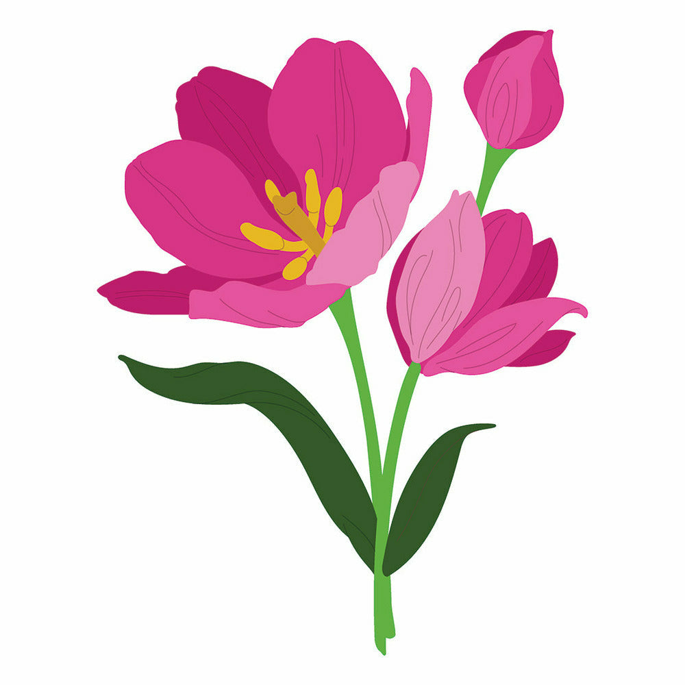 Lovely Layers: Tulips - Honey Cuts