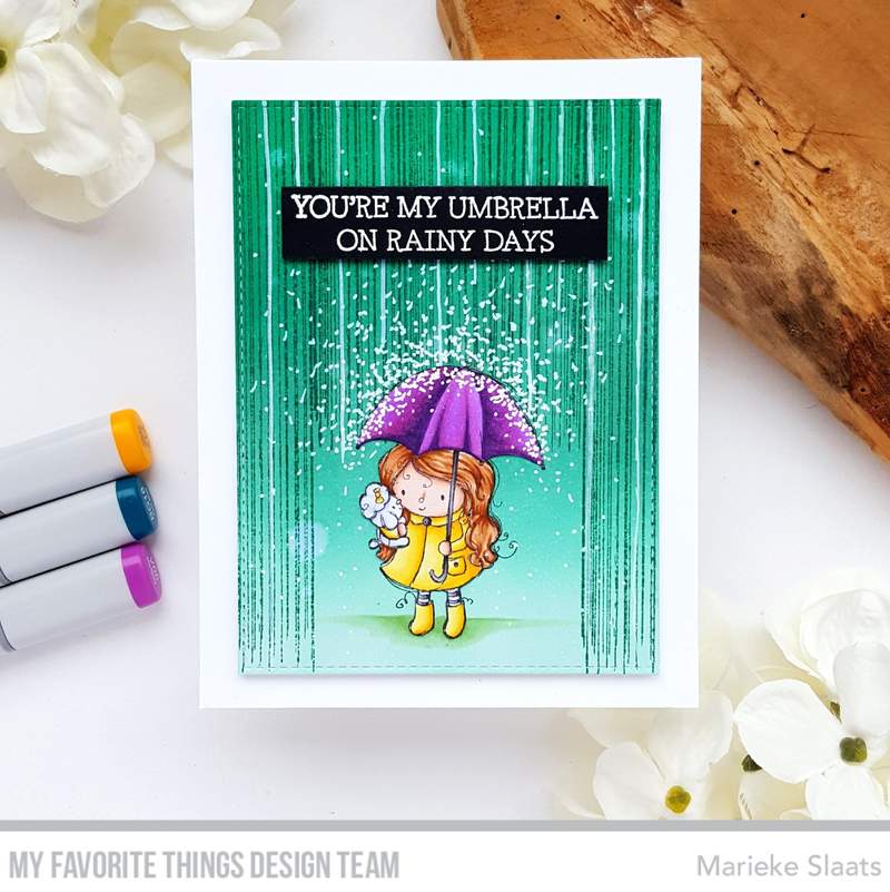 My Favorite Things RAM Rainy Day Friends WS Stamps Set - Crafty Meraki