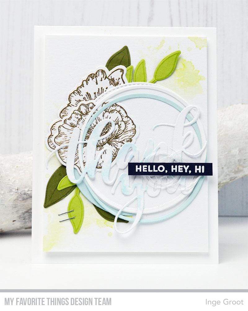 My Favorite Things Poppy Blooms Stamps - Crafty Meraki