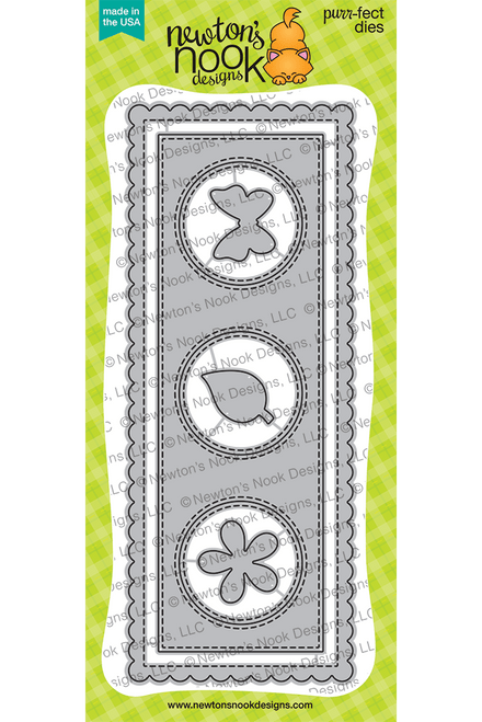 Newton's Nook Slimline Frames & Portholes Die Set - Crafty Meraki