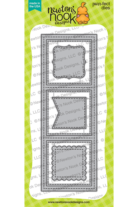 Newton's Nook Slimline Frames & Windows Die Set - Crafty Meraki