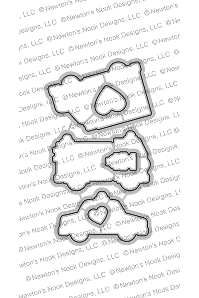 Newton's Nook Love Emergency Stamp Set - Crafty Meraki