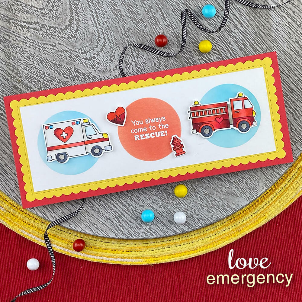Newton's Nook Love Emergency Stamp Set - Crafty Meraki