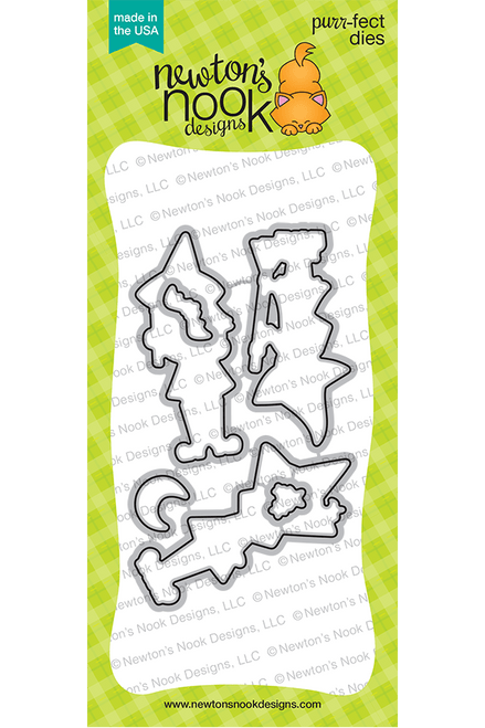 Newton's Nook Brooms & Boos Die Set - Crafty Meraki