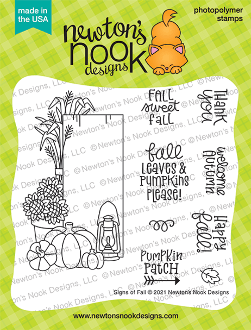 Newton's Nook Signs of Fall Stamp Set - Crafty Meraki