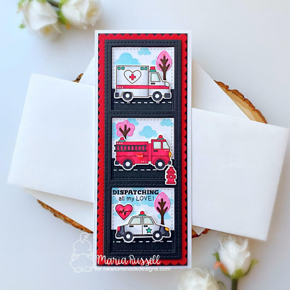Newton's Nook Love Emergency Stamp Set - Crafty Meraki