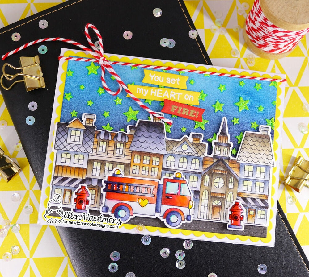 Newton's Nook Love Emergency Stamp Set - Crafty Meraki