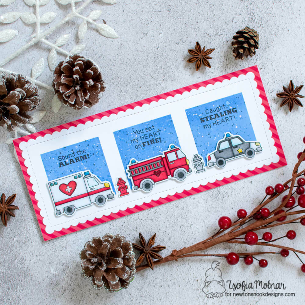 Newton's Nook Love Emergency Stamp Set - Crafty Meraki