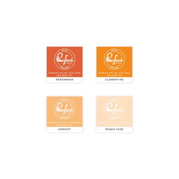 Pinkfresh Studio Premium Dye Ink Cube Pack : Indian Summer - Crafty Meraki