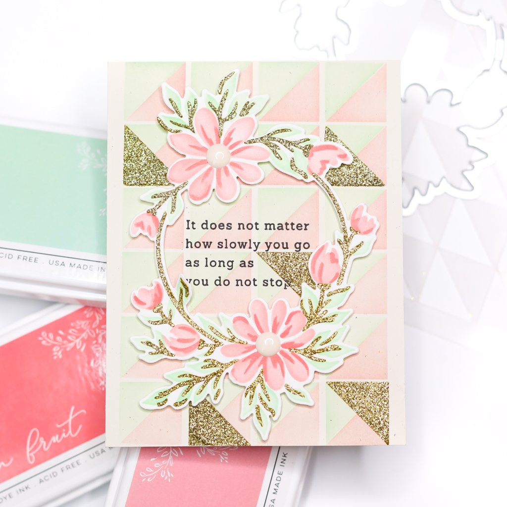 Pinkfresh Studio Daisy Wreath Die - Crafty Meraki