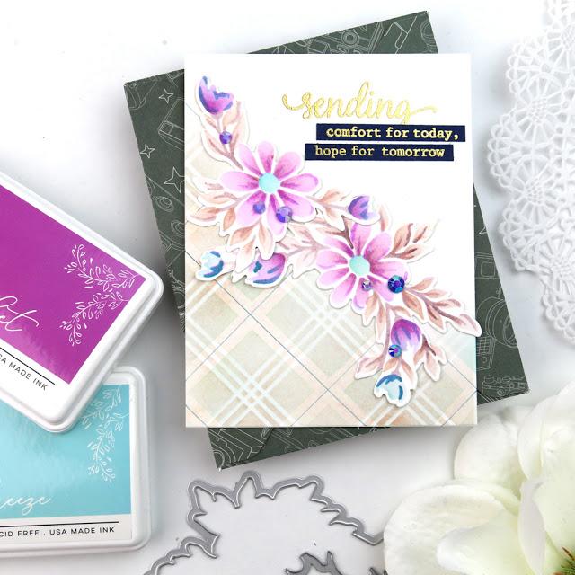 Pinkfresh Studio Daisy Wreath Die - Crafty Meraki