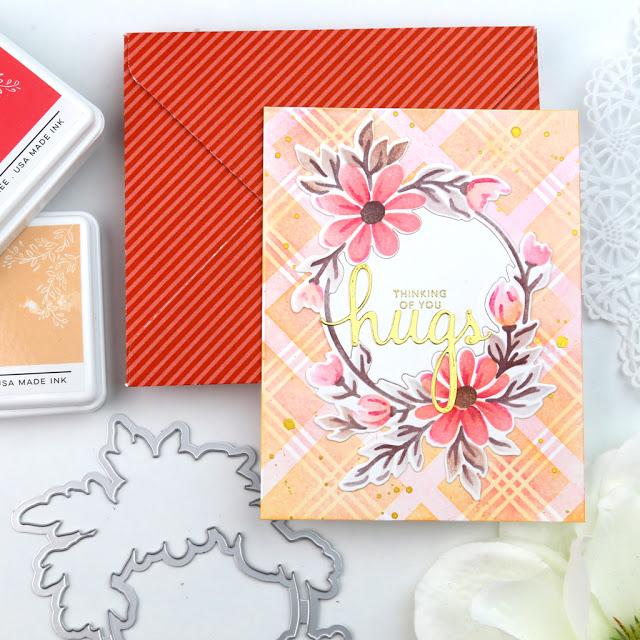 Pinkfresh Studio Daisy Wreath Die - Crafty Meraki