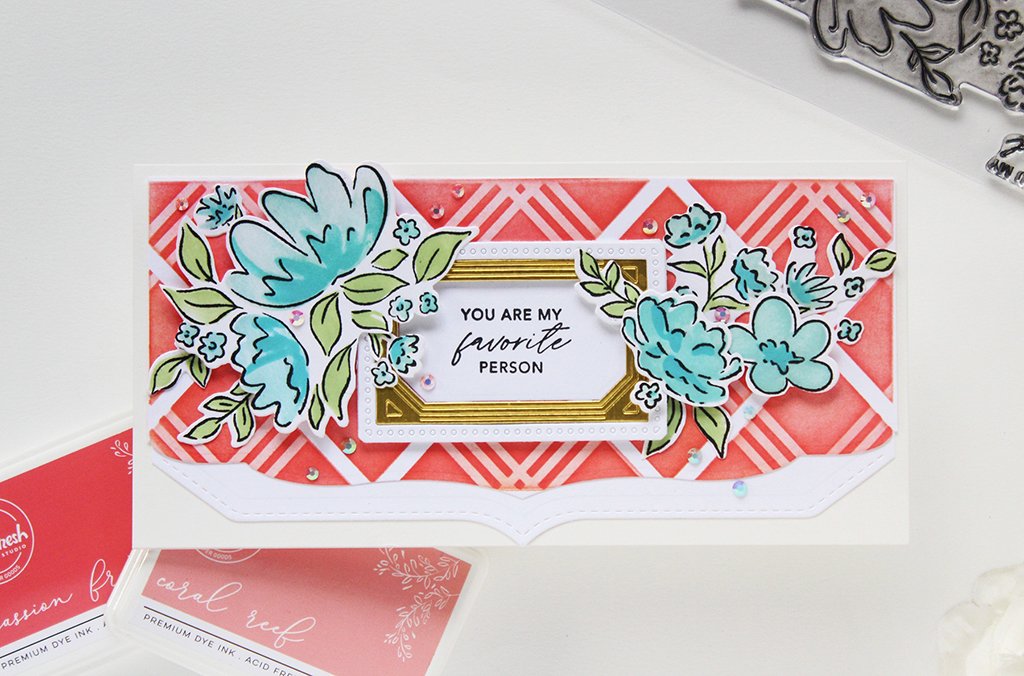 Pinkfresh Studio You Are My Favorite stamp set - Crafty Meraki