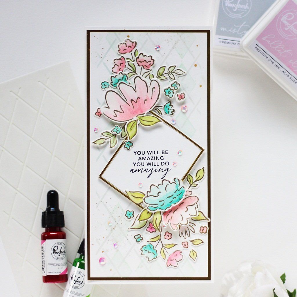 Pinkfresh Studio You Are My Favorite stamp set - Crafty Meraki