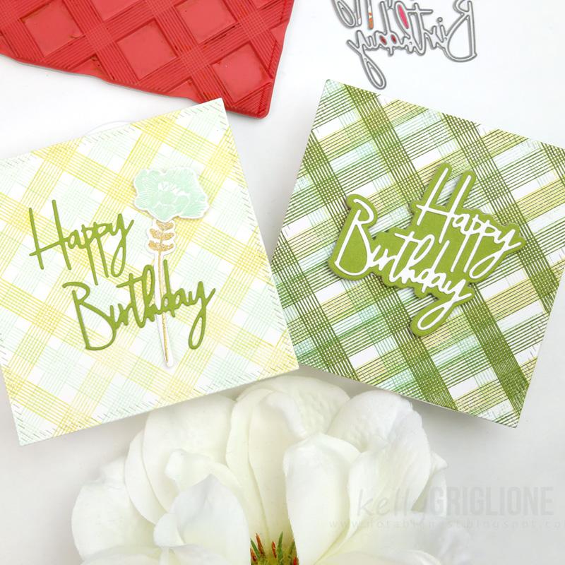 Pinkfresh Studio Cling Rubber Stamp: Diamond Tiles - Crafty Meraki