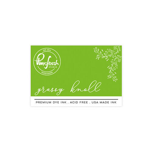 Pinkfresh Studio Premium Dye Ink Pad : Grassy Knoll - Crafty Meraki