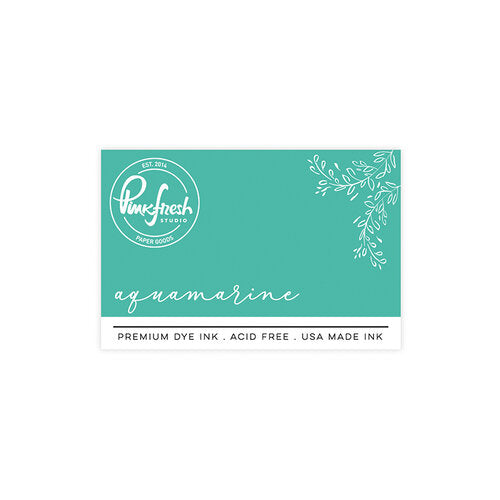 Pinkfresh Studio Premium Dye Ink Pad : Aquamarine - Crafty Meraki