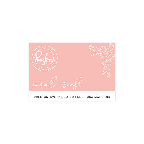 Pinkfresh Studio Premium Dye Ink Pad : Coral Reef - Crafty Meraki