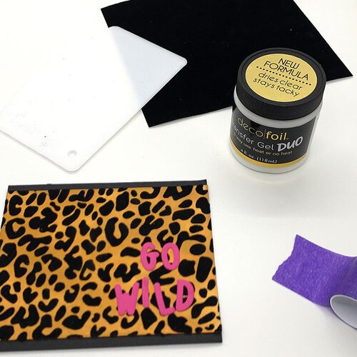 Therm O Web - iCraft Deco Foil Transfer Gel Duo, 4 fl oz - Crafty Meraki