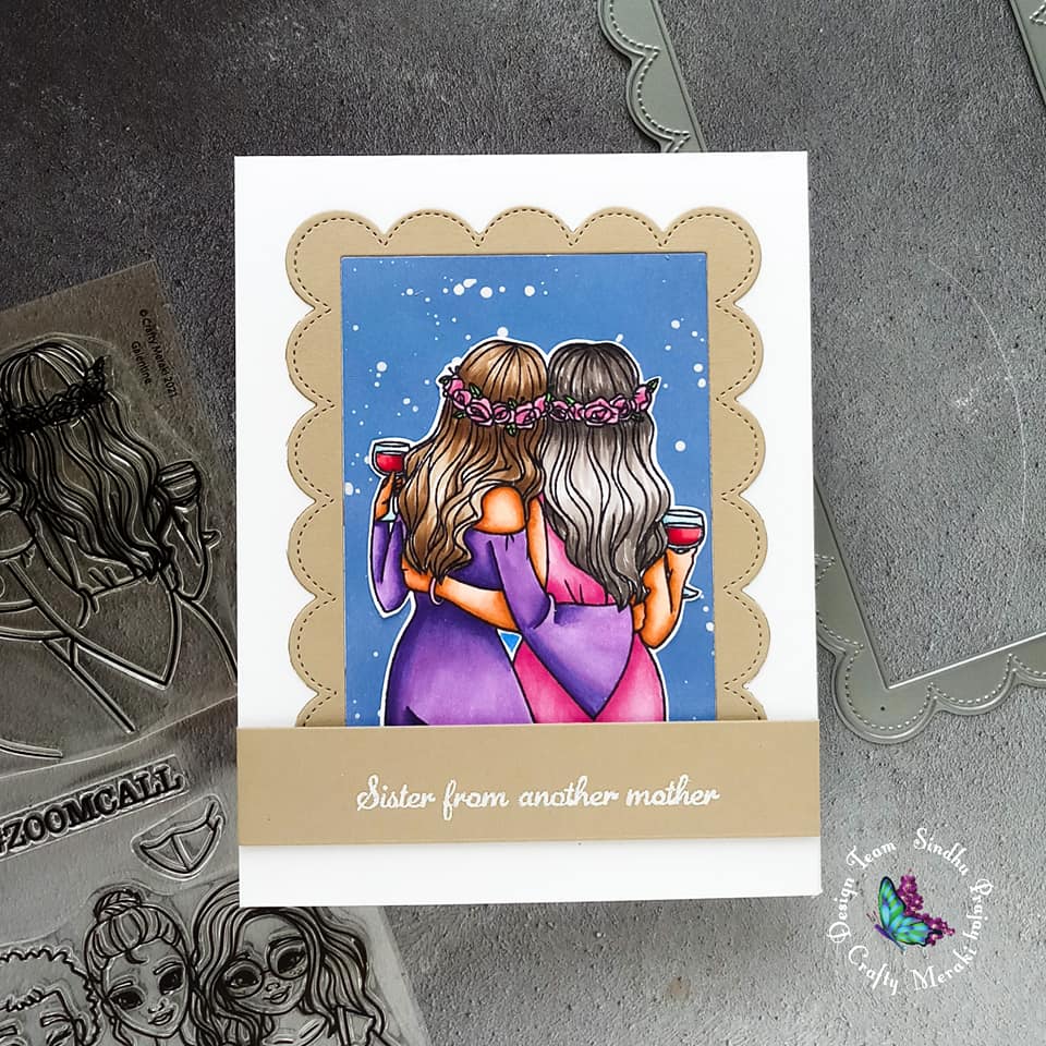 Crafty Meraki Galentine Stamp set - Crafty Meraki