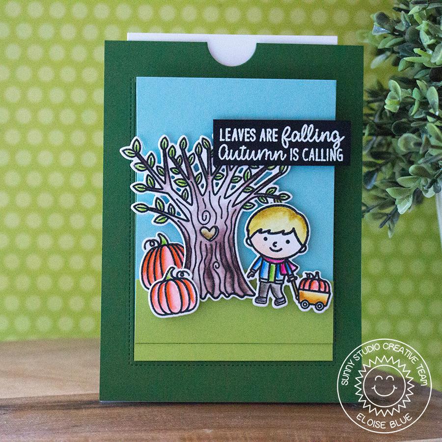 Sunny Studio Fall Kiddos Stamps - Crafty Meraki