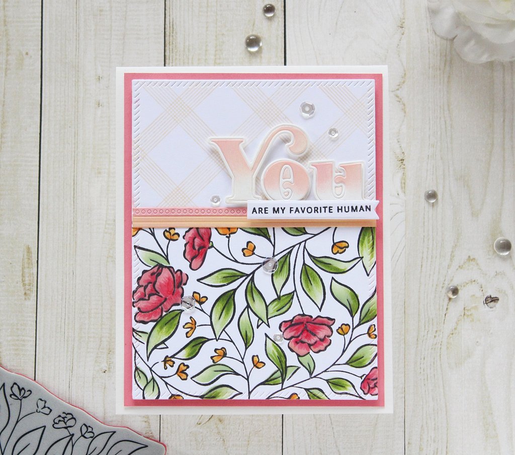 Pinkfresh Studio Cling Rubber Stamp: Diamond Tiles - Crafty Meraki
