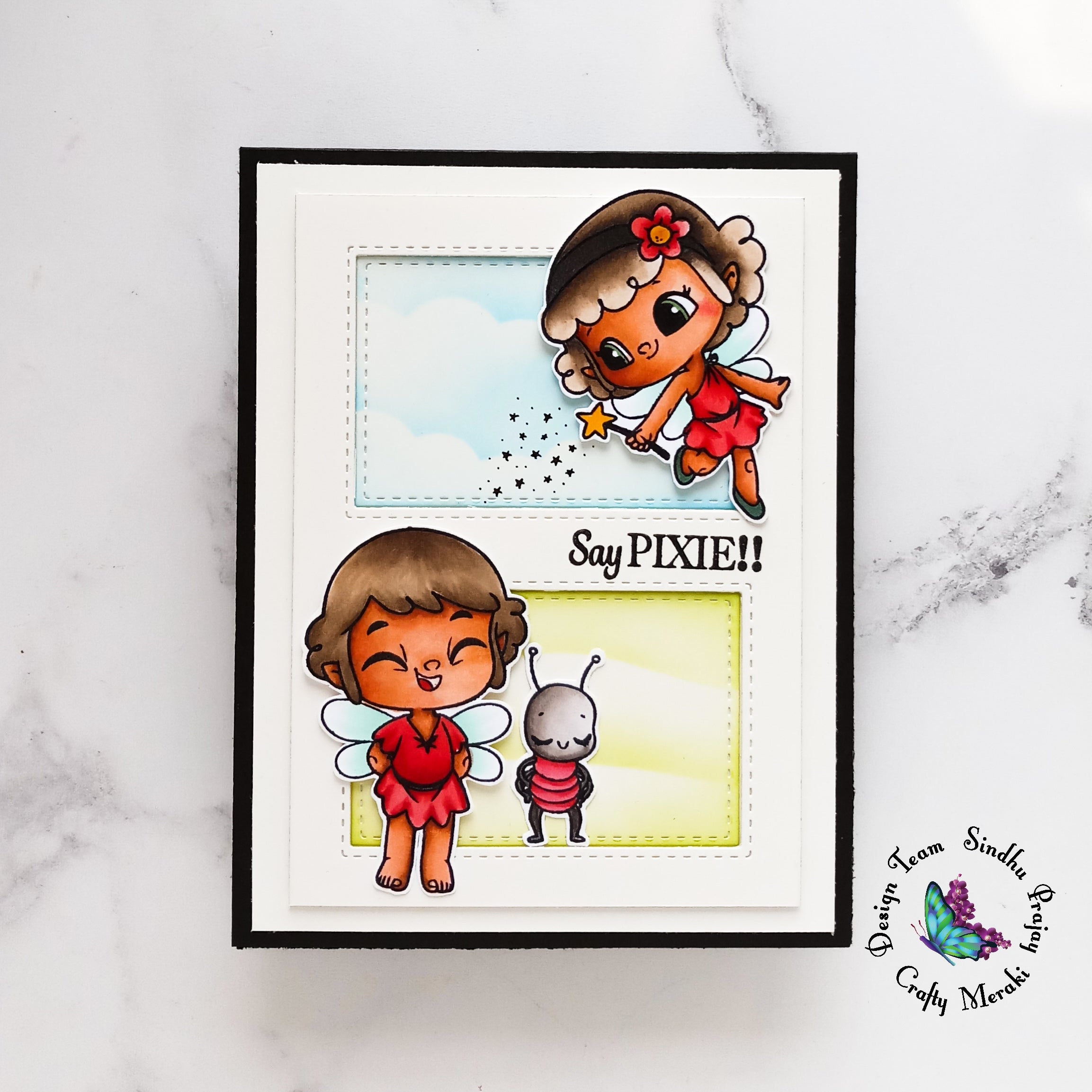Crafty Meraki 3 Room Studio Slimline die - Crafty Meraki