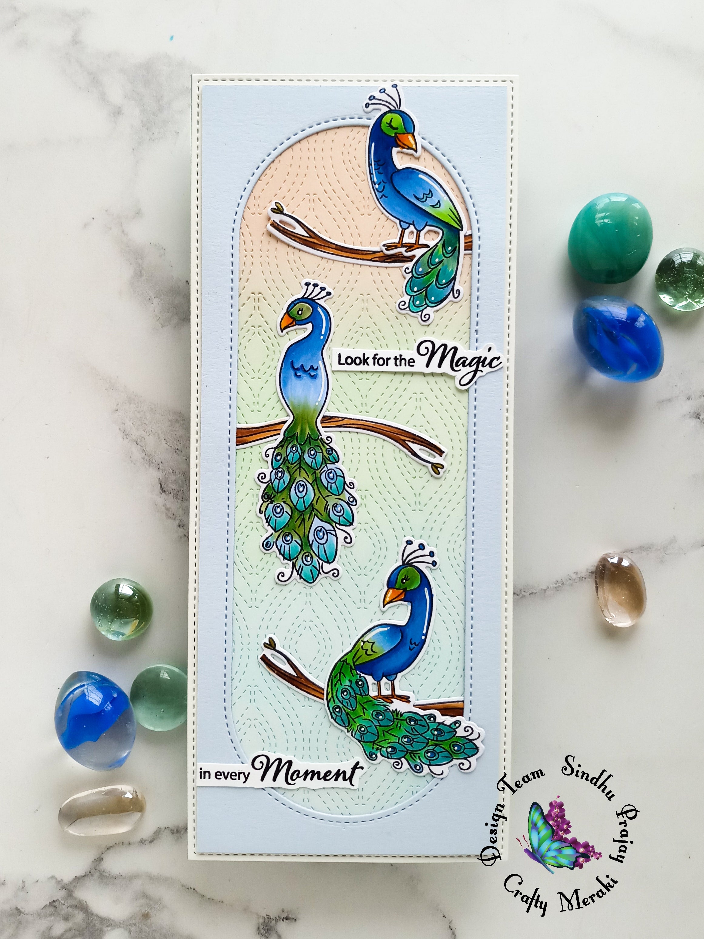 Crafty Meraki Scenic Route Slimline Para-Dies - Crafty Meraki