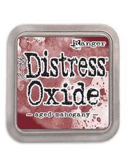 Ranger Tim Holtz Distress® Oxide® Ink Pad Aged Mahogany - Crafty Meraki