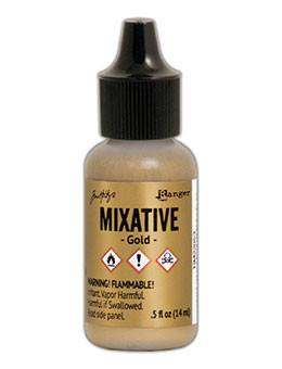 Ranger - Tim Holtz® Mixatives™ Gold, 0.5oz - Crafty Meraki