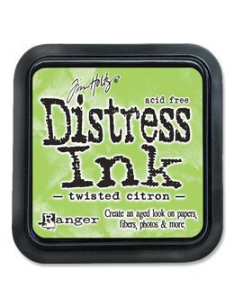 Ranger Tim Holtz Distress® Ink Pad Twisted Citron - Crafty Meraki