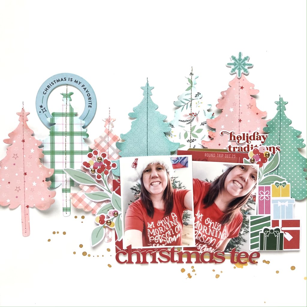 Pinkfresh Studio Under the Christmas Tree die set - Crafty Meraki